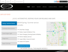 Tablet Screenshot of jersauto.com